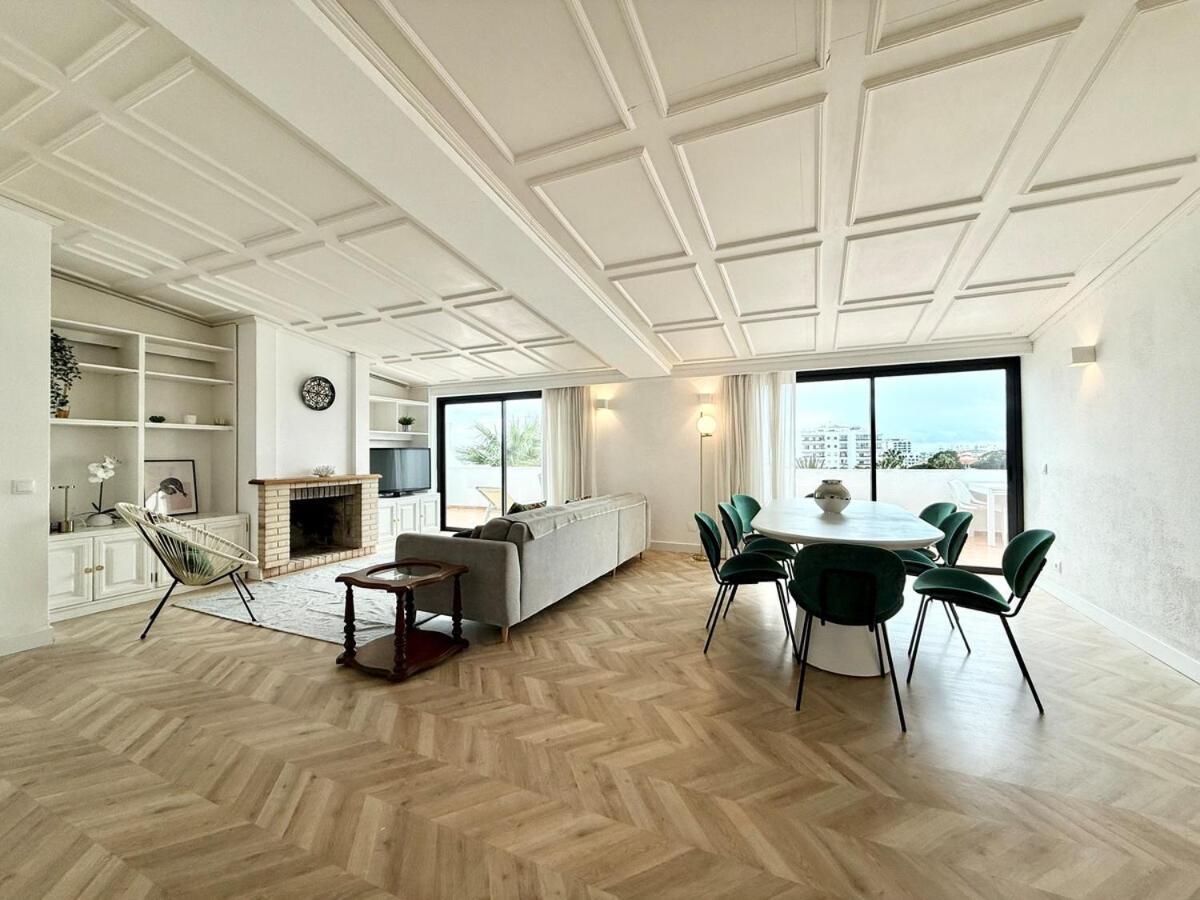 Penthouse S.Jorge Seaview T4 Apartment Quarteira Bagian luar foto